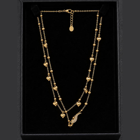 Collana doppio filo