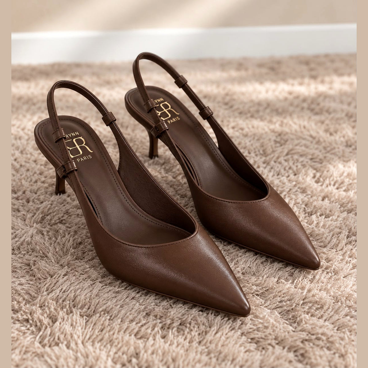 Décolleté slingback