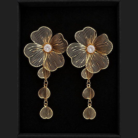 Orecchini a fiore