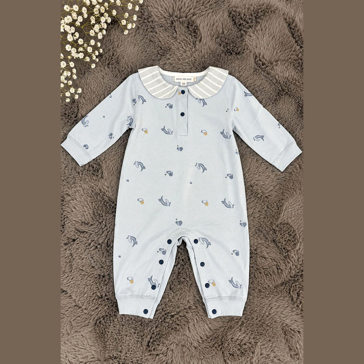 Tutina delfini azzurra
