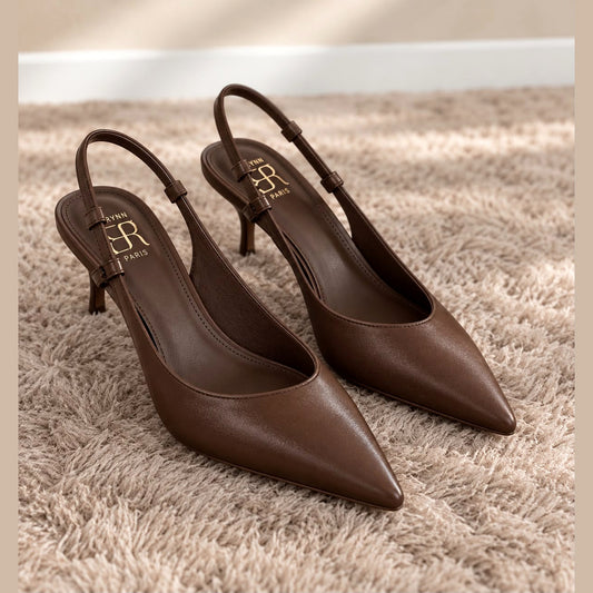 Décolleté slingback