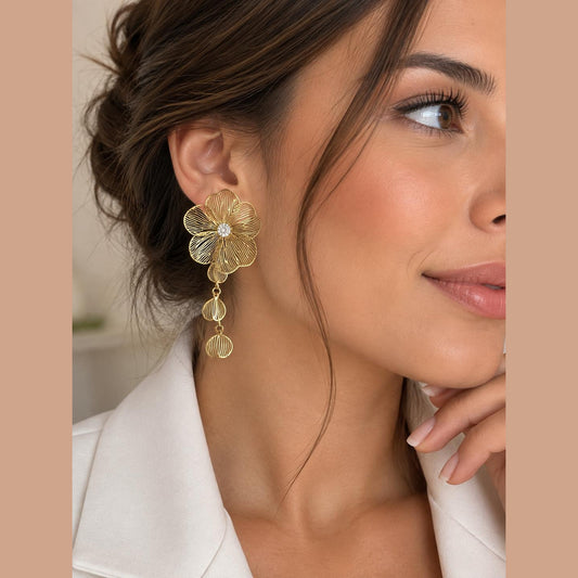 Orecchini a fiore